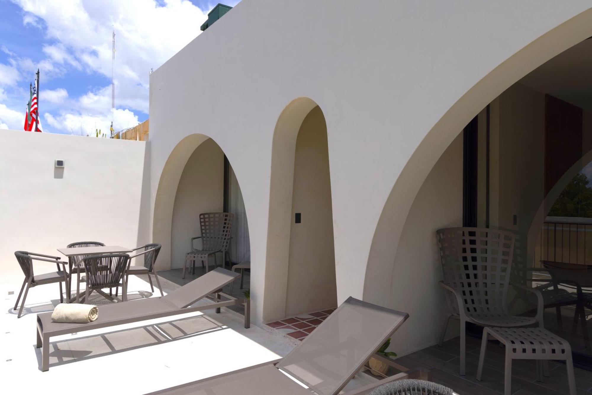 Hotel Meson Santa Lucia Mérida Zewnętrze zdjęcie