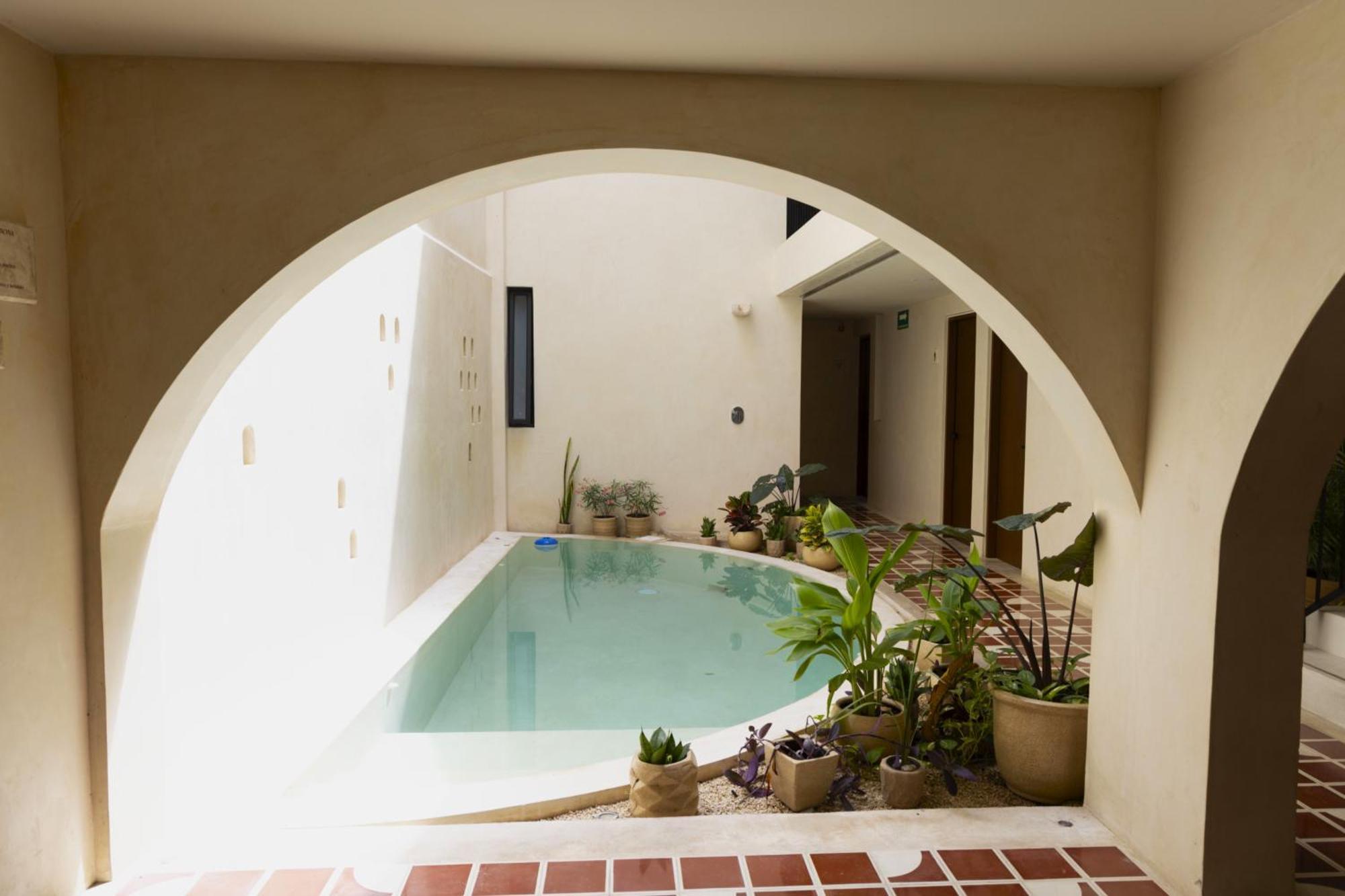 Hotel Meson Santa Lucia Mérida Zewnętrze zdjęcie