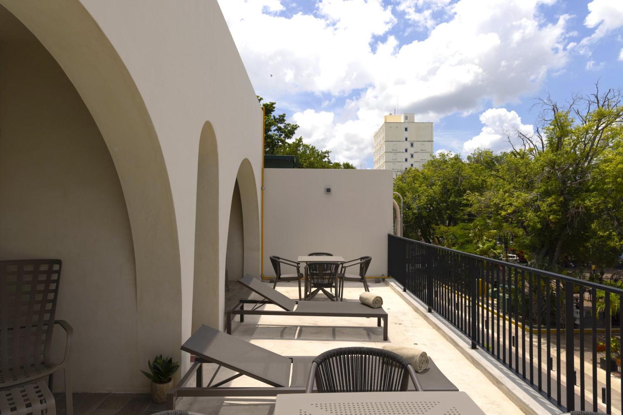 Hotel Meson Santa Lucia Mérida Zewnętrze zdjęcie