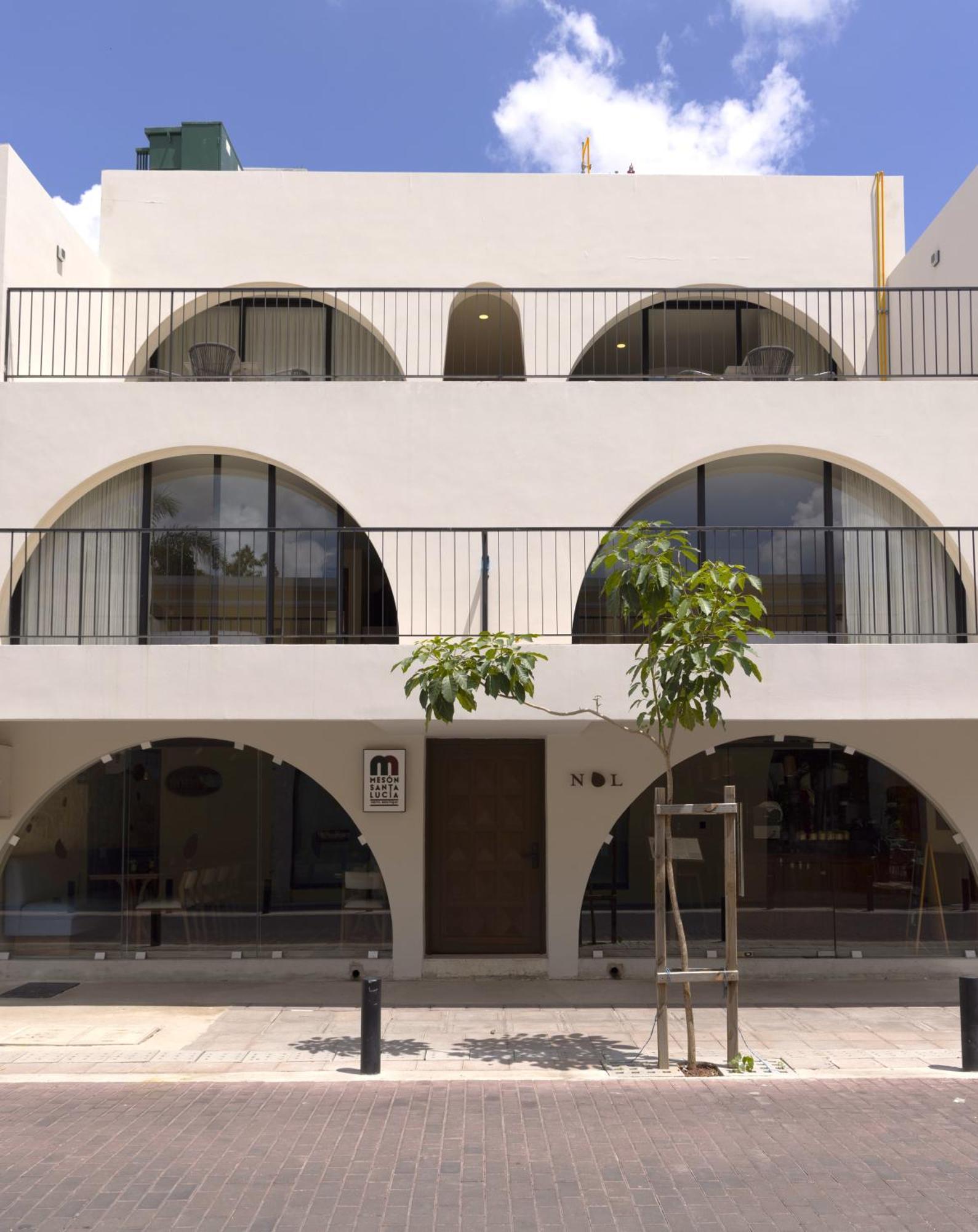 Hotel Meson Santa Lucia Mérida Zewnętrze zdjęcie
